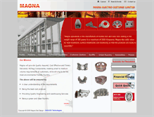 Tablet Screenshot of magnacast.com